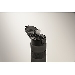 RPET drinking bottle 700ml, black