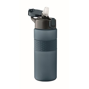 RPET drinking bottle 700ml, french navy