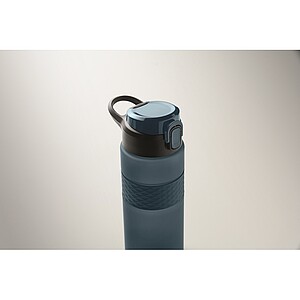 RPET drinking bottle 700ml, french navy
