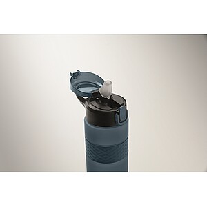 RPET drinking bottle 700ml, french navy