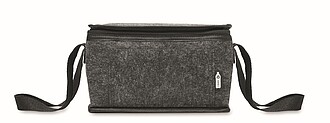 RPET felt cooler bag, stone grey