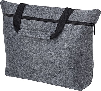 RPET felt document bag Scarlett