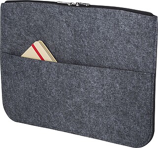 RPET felt laptop pouch Emilia