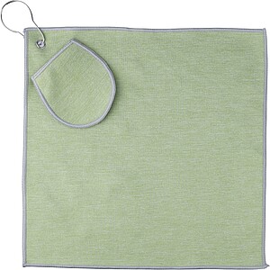 rPET golf towel, light green