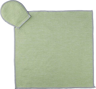 rPET golf towel, light green