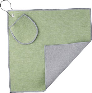 rPET golf towel, light green