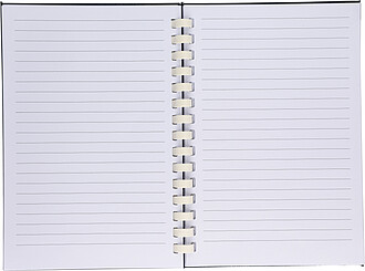 rPET notebook (A5) Ilias, blue