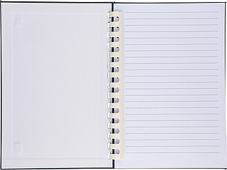 rPET notebook (A5) Ilias, blue