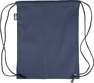 rPET polyester (210D) drawstring backpack, blue