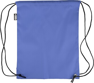 rPET polyester (210D) drawstring backpack, cobalt blue