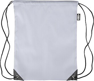 rPET polyester (210D) drawstring backpack, grey