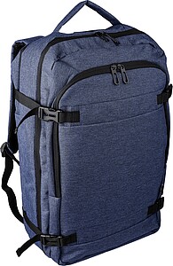 rPET polyester (300D) backpack Malcolm, blue