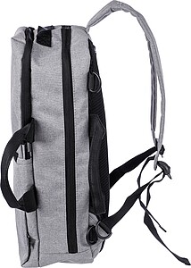 rPET polyester (300D) backpack Malcolm, light grey