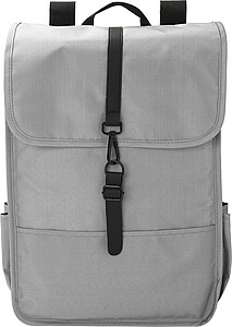 RPET Polyester (300D) flap backpack Lyric