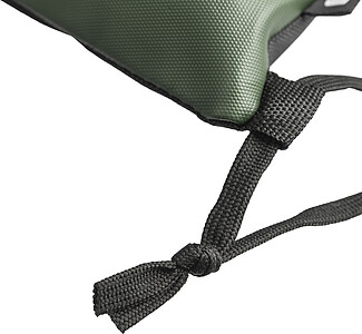 rPET polyester (600D) drawstring backpack Auri, green