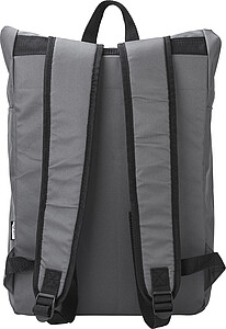 RPET polyester (600D) rolltop backpack Evie
