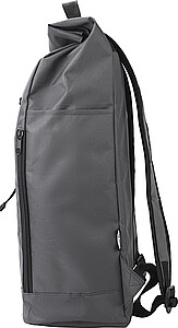 RPET polyester (600D) rolltop backpack Evie