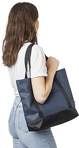 rPET polyester (600D) tote bag Lumi, blue