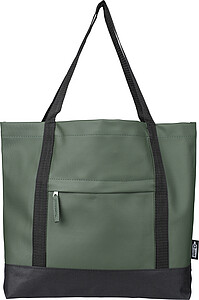 rPET polyester (600D) tote bag Lumi, green