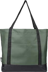 rPET polyester (600D) tote bag Lumi, green