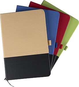 rPET polyester A5 notebook Yuna, lime