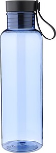 rPET single-walled drinking bottle (750 ml), cobalt blue