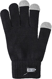 rPET touchscreen gloves Nira, black