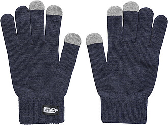 rPET touchscreen gloves Nira, blue