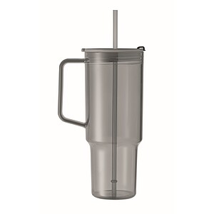 RPET tumbler 1200ml, transparent grey