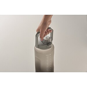 RPET water bottle 2000ml, black