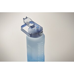 RPET water bottle 2000ml, royal blue