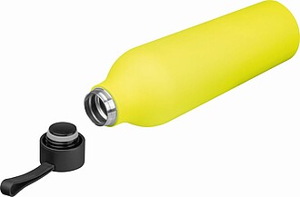 Rubberised drinking bottle, 750ml
