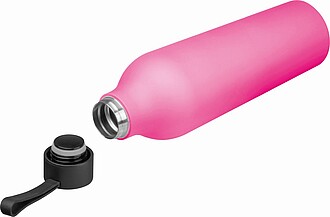 Rubberised drinking bottle, 750ml