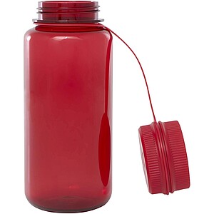 Ryder 900 ml RCS certified RPET sport bottle with multi-function lid, red