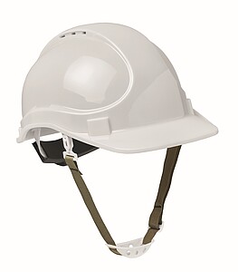 Safety helmet in ABS, white