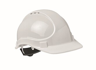 Safety helmet in ABS, white
