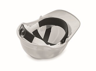 Safety helmet in ABS, white