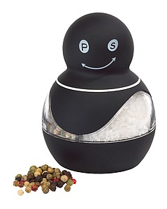 Salt and pepper mill,colour black