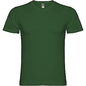 Samoyedo short sleeve mens v-neck t-shirt