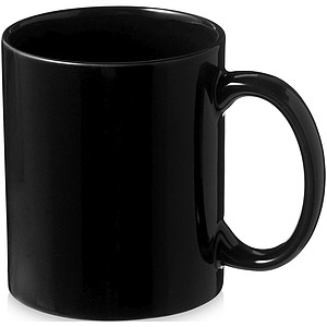 Santos ceramic mug, black