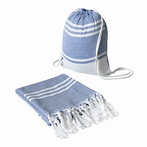Sauna-or beach towel, blue