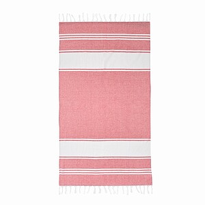 Sauna-or beach towel, red