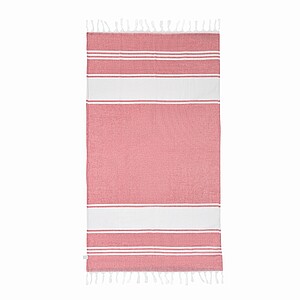 Sauna-or beach towel, red