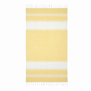 Sauna-or beach towel, yellow