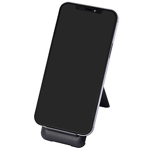 Savvy recycled plastic modular charging cable with phone holder