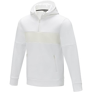 Sayan mens half zip anorak hooded sweater