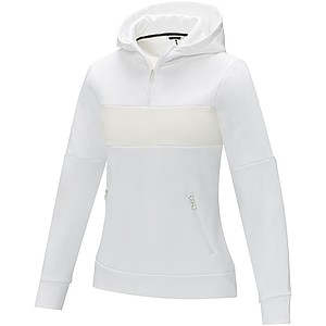 Sayan womens half zip anorak hooded sweater