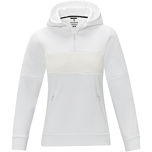 Sayan womens half zip anorak hooded sweater