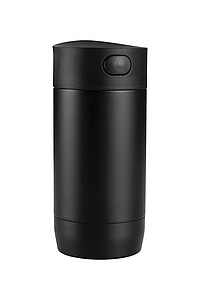 SCHWARZWOLF ADRASAN Double-walled thermo mug, black