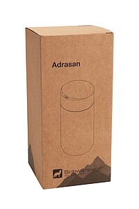 SCHWARZWOLF ADRASAN Double-walled thermo mug, black